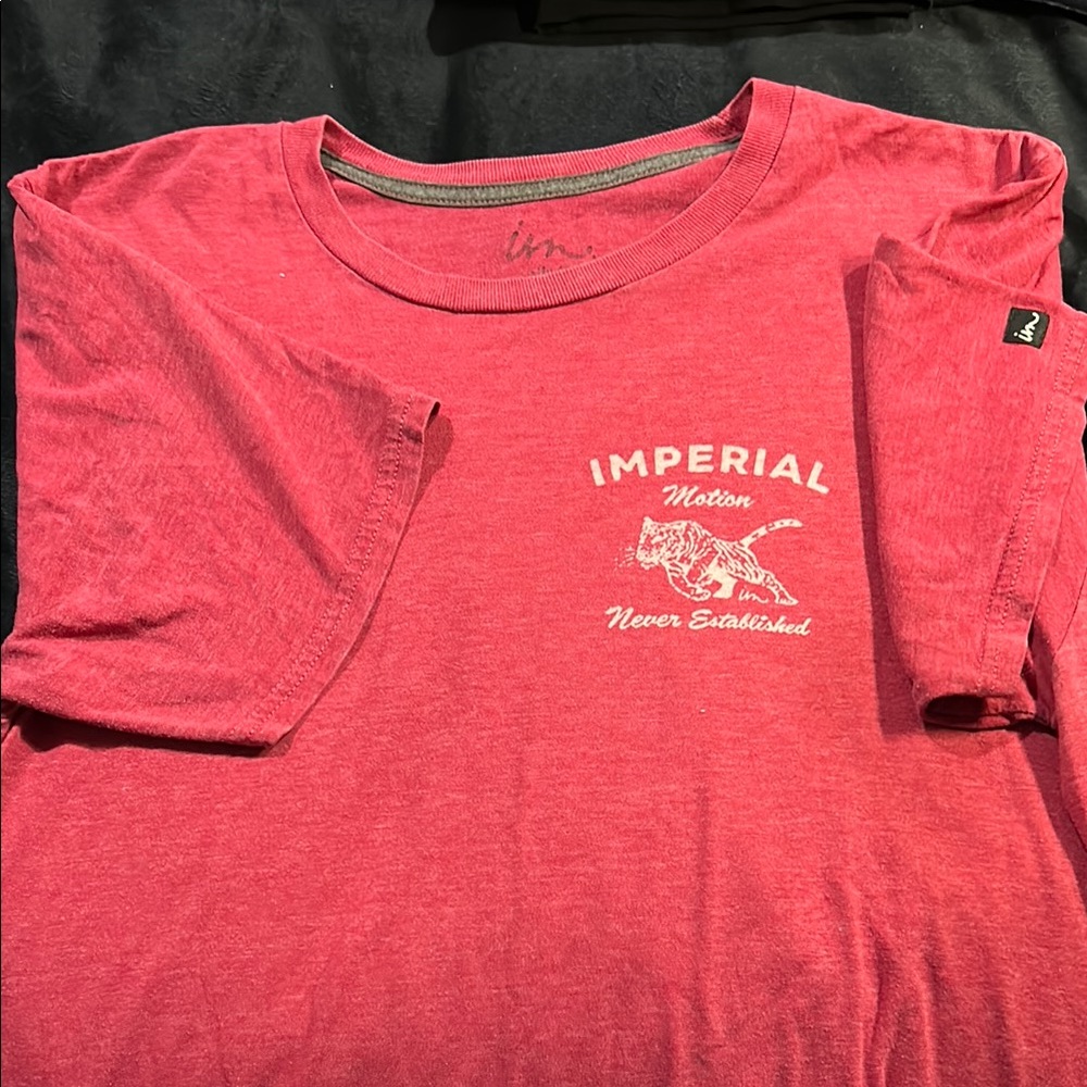 Imperial Motion Red Short Sleeve Tee